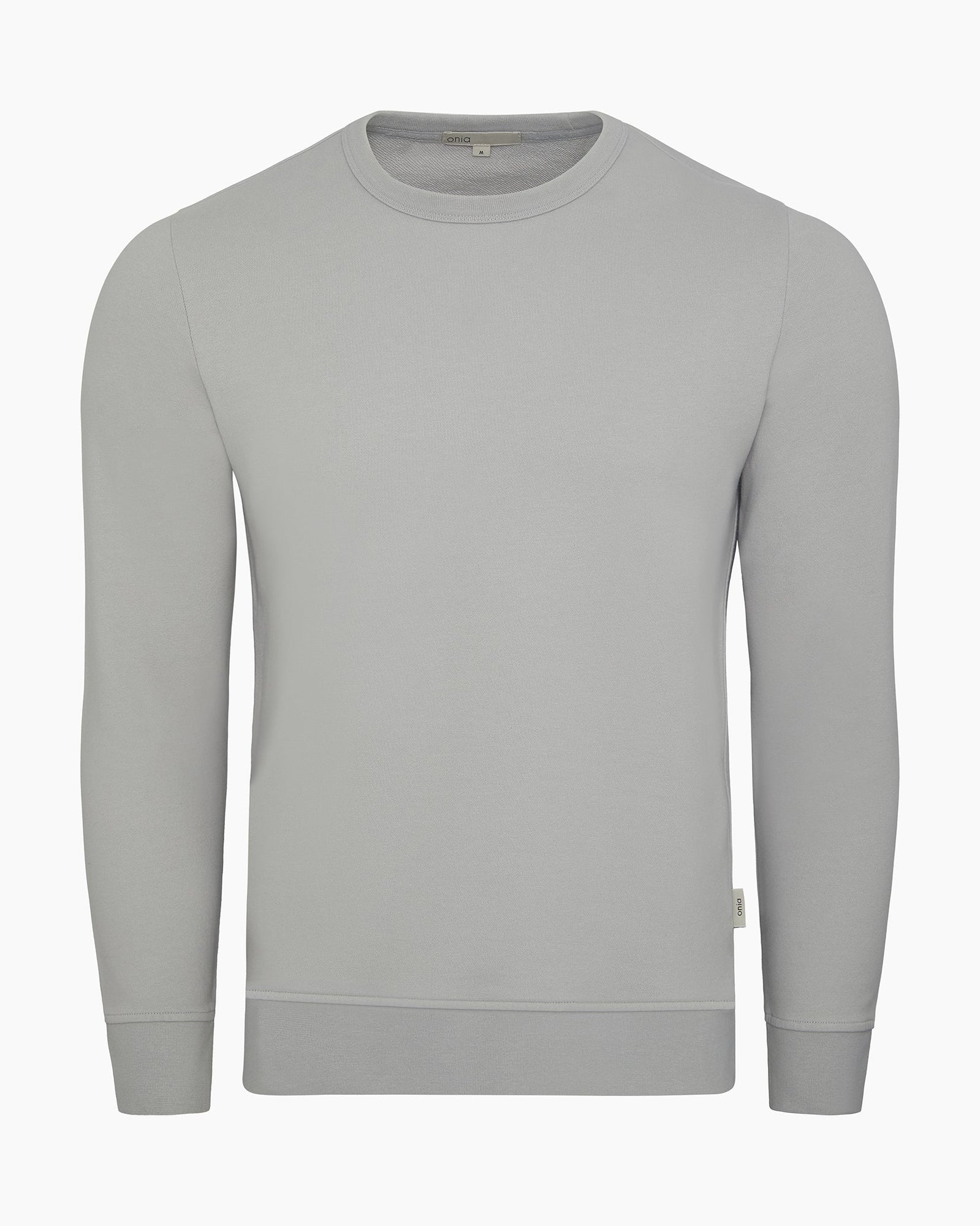 Mens | Terry Crewneck Sweater | Lunar Grey