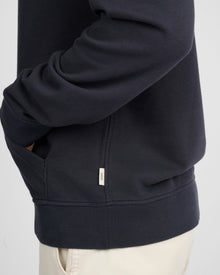 Mens | Stretch Terry Pullover Hoodie | Midnight