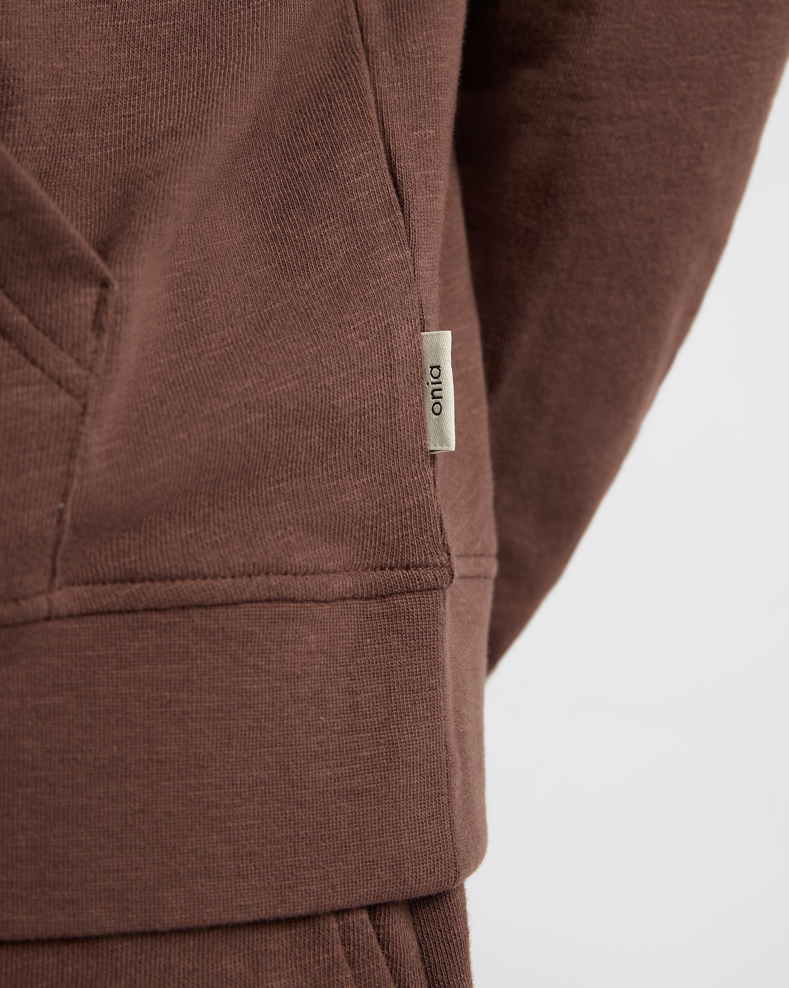 Mens | Slub Terry Hoodie | Java