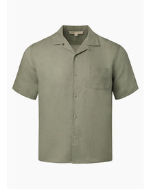Mens | Air Linen Convertible Vacation Shirt | Sage