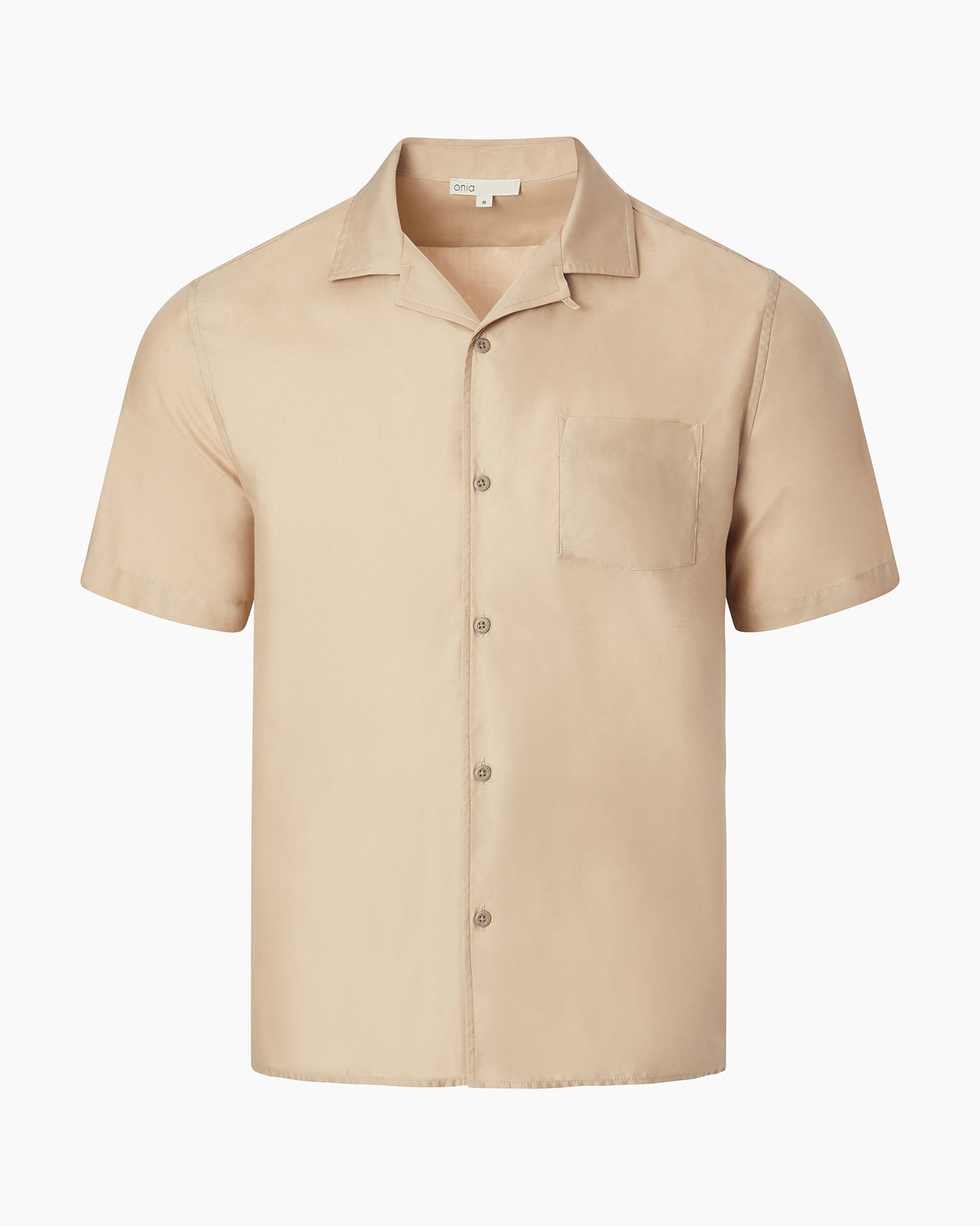 Mens | Tencel Vacation Shirt | Tan