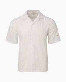 Mens | Oversized Vacation Shirt | White