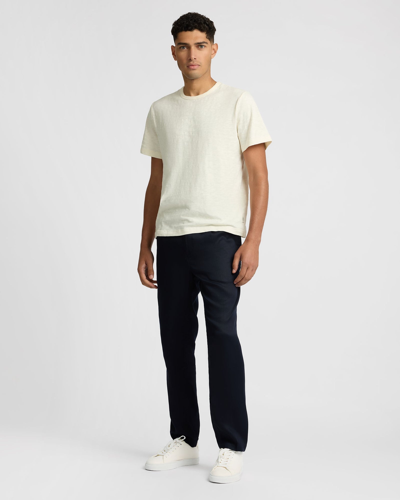 Mens | Heavyweight Slub Tee | Ecru