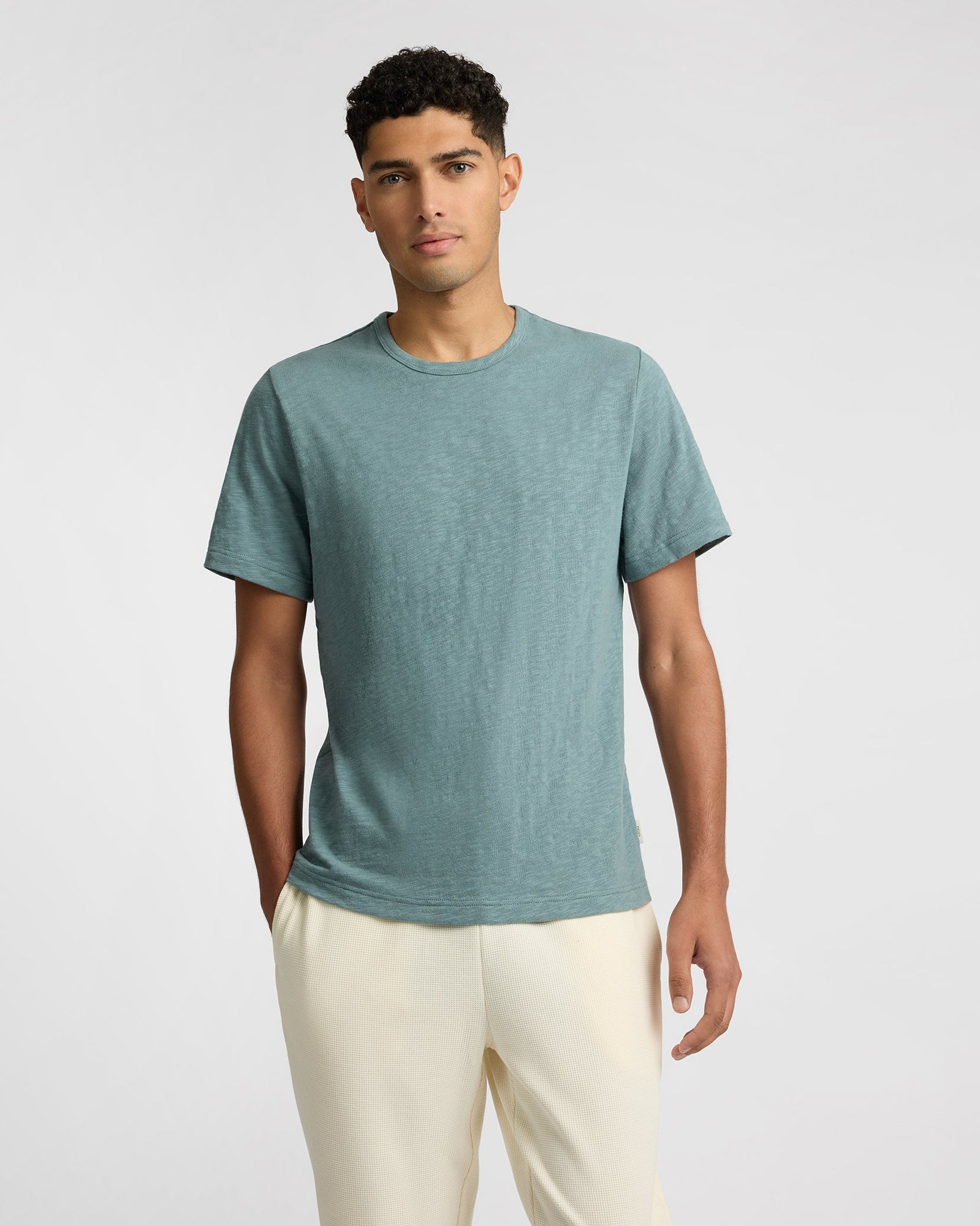 Mens | Heavyweight Slub Tee | Fern