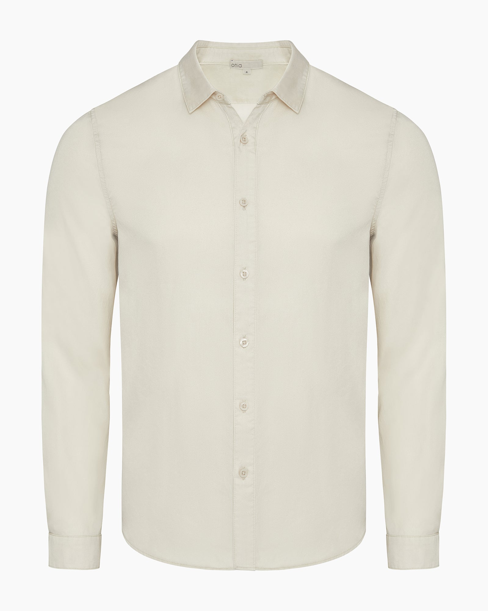 Mens | Lyocell Long Sleeve Shirt | White