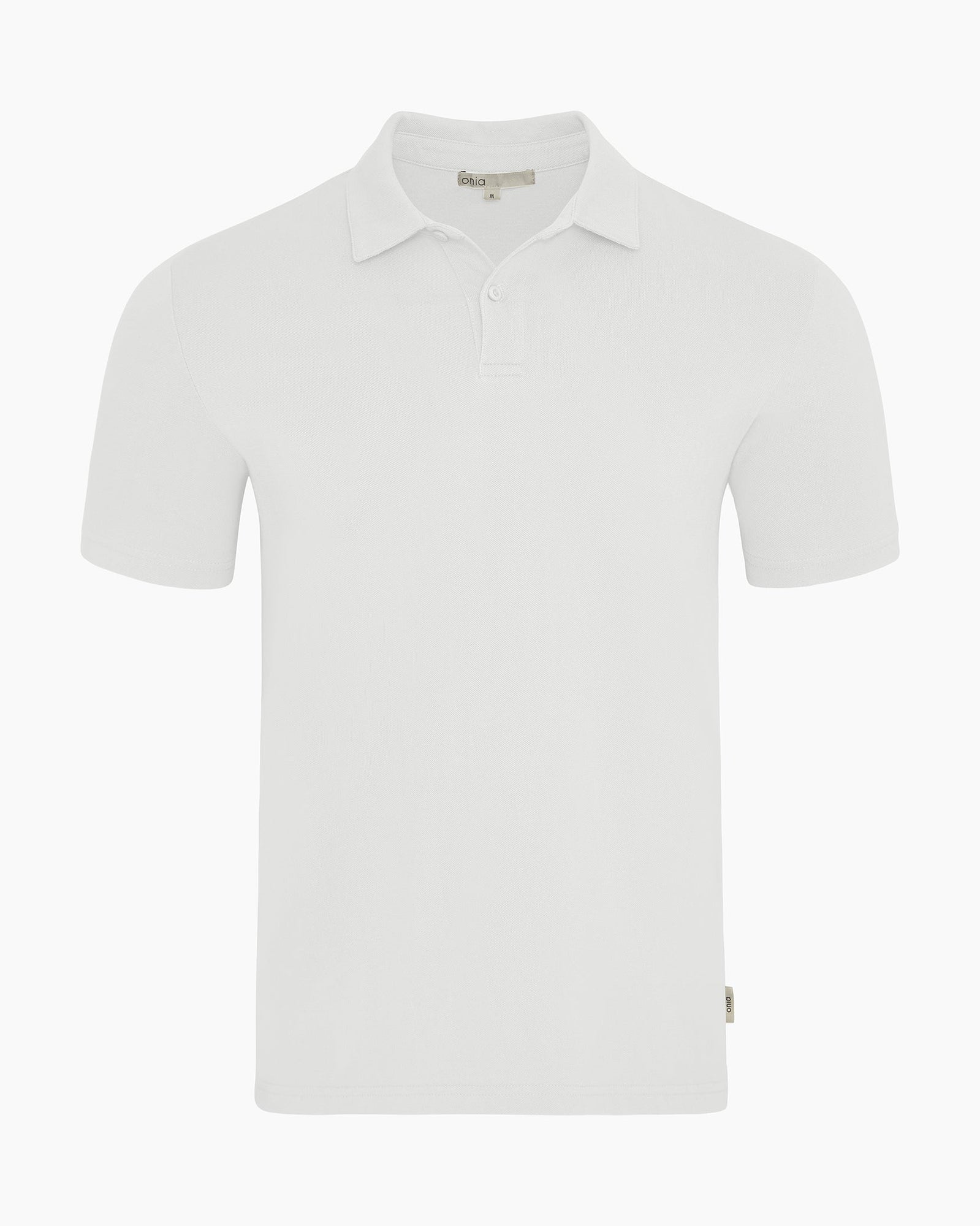 Mens | Short Sleeve Pique Polo | White