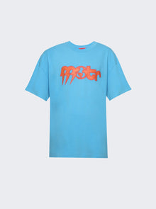 Members of The Rage | Logo T-shirt Turquoise | Blue