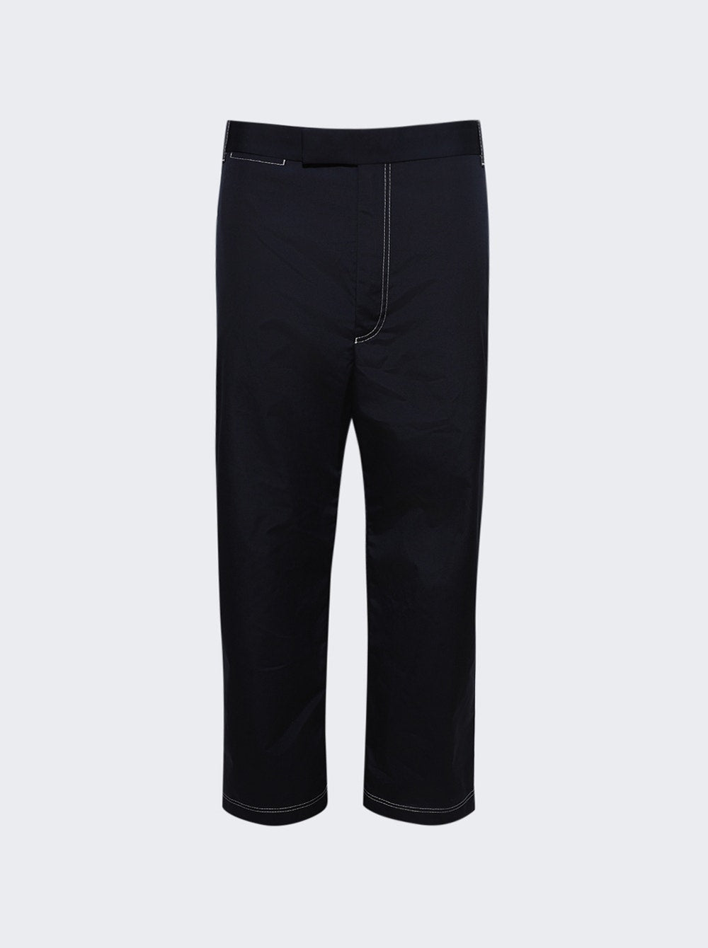 Thom Browne | Typewriter Unconstructed Straight Leg Trouser Navy | Blue