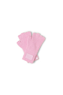 Kids | CozyChic Barbie Fingerless Gloves | Barbie Pink