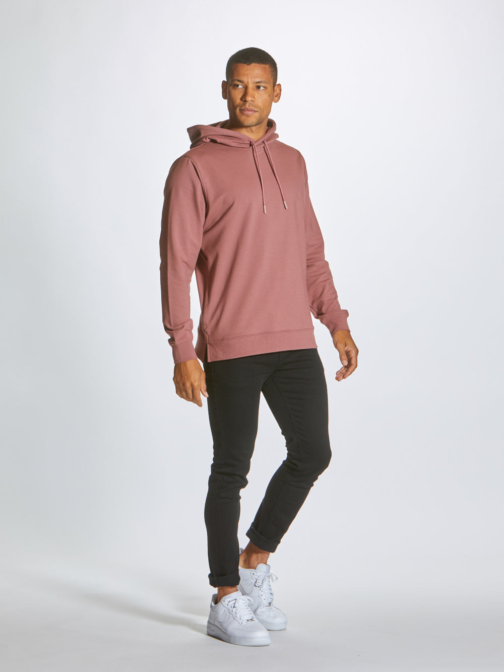 Mens | Hyperloop Hoodie Split-Hem | Mulberry
