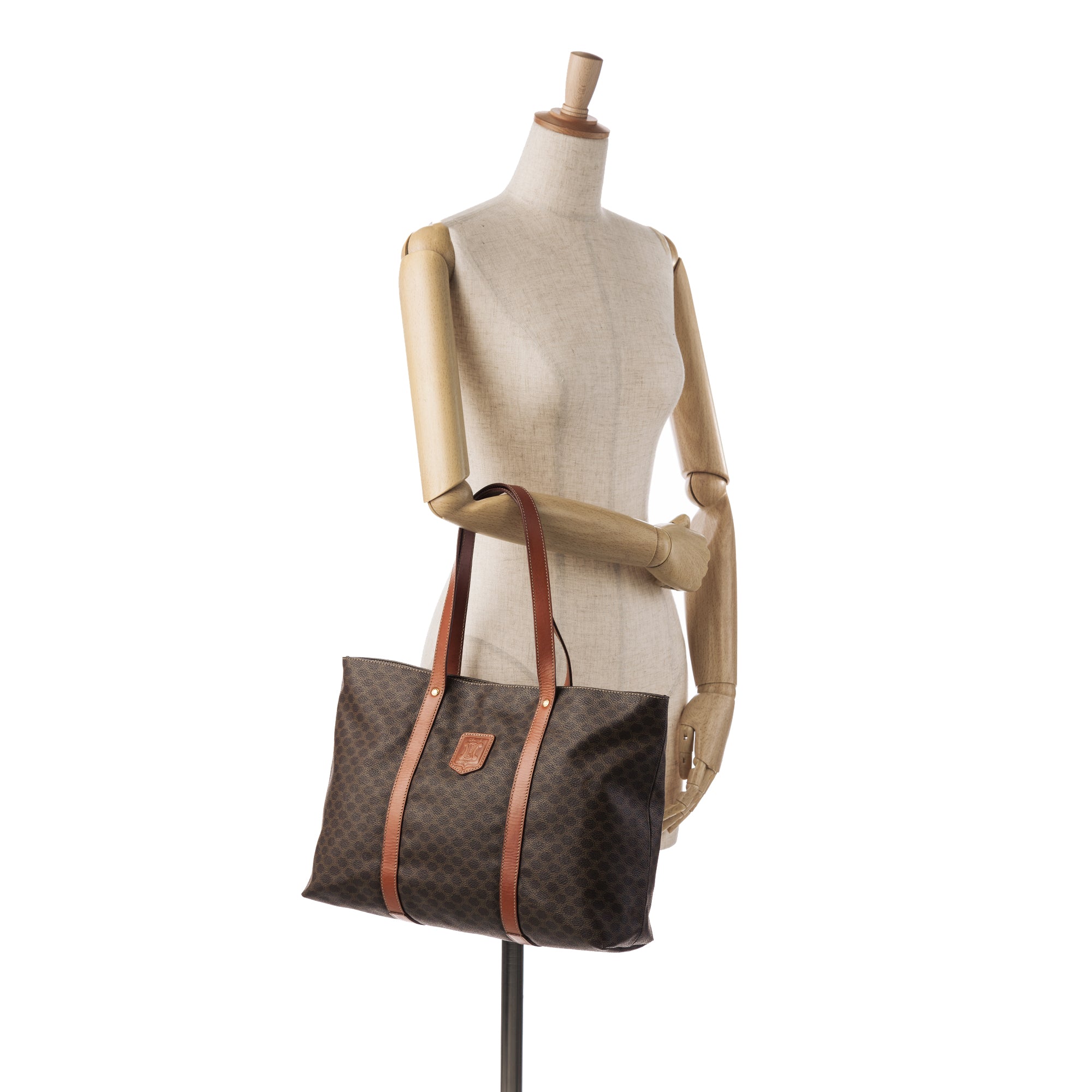 Céline Pre-Owned Macadam Tote | Women | Brown