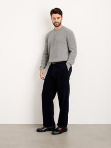 Men | Straight Leg Pant | Corduroy (Long Inseam) Dark Navy