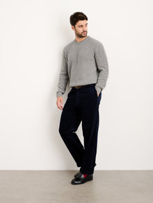 Men | Straight Leg Pant | Corduroy (Long Inseam) Dark Navy