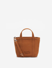Womens | Fox Head Woven Logo Canvas Tote Bag - Mini | Fawn Brown