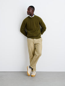 Unisex | Alex Sweater | Deep Olive
