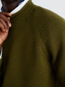 Unisex | Alex Sweater | Deep Olive