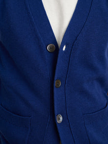 Men | V-Neck Sweater Vest | Navy