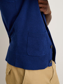 Men | V-Neck Sweater Vest | Navy