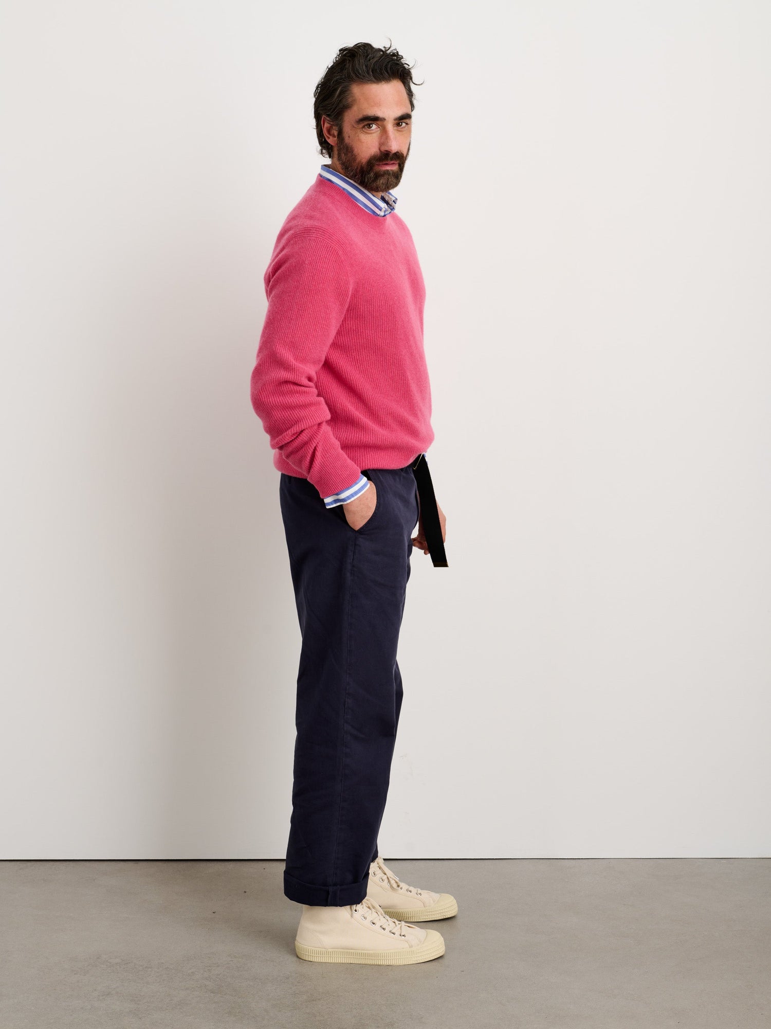 Unisex | Jordan Sweater | Cashmere Pink