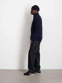 Men | Wright Cardigan | Chunky Cotton Dark Navy