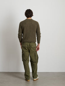 Men | Jordan Sweater | Marled Cashmere Marled Olive