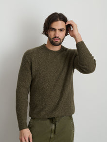 Men | Jordan Sweater | Marled Cashmere Marled Olive