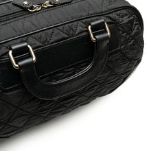 Chanel | Pre-Owned Paris New York Quilted Nylon Duffle Handbag | Black