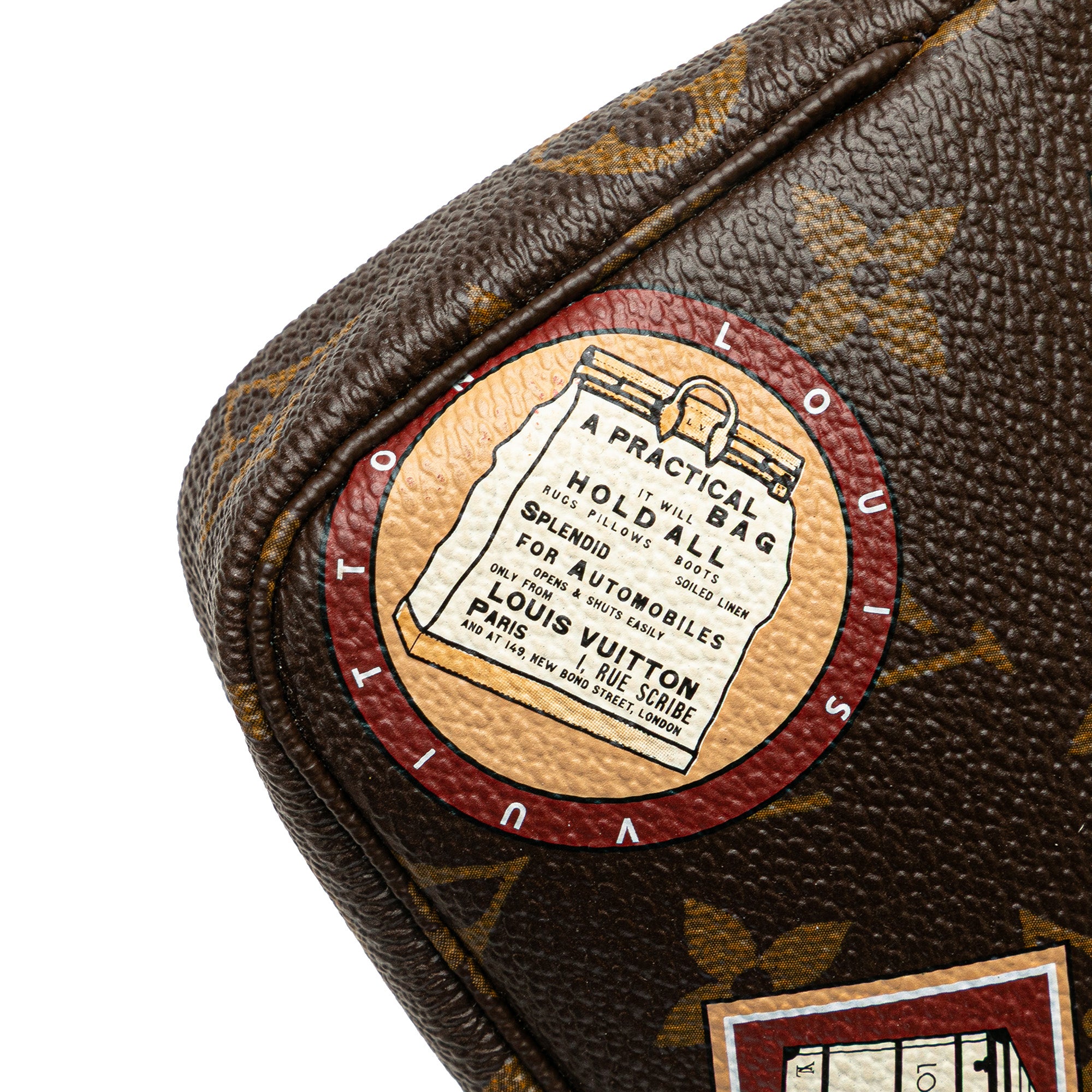 Louis Vuitton | Pre-Owned Monogram Patch Mini Pochette Accessoires | Brown