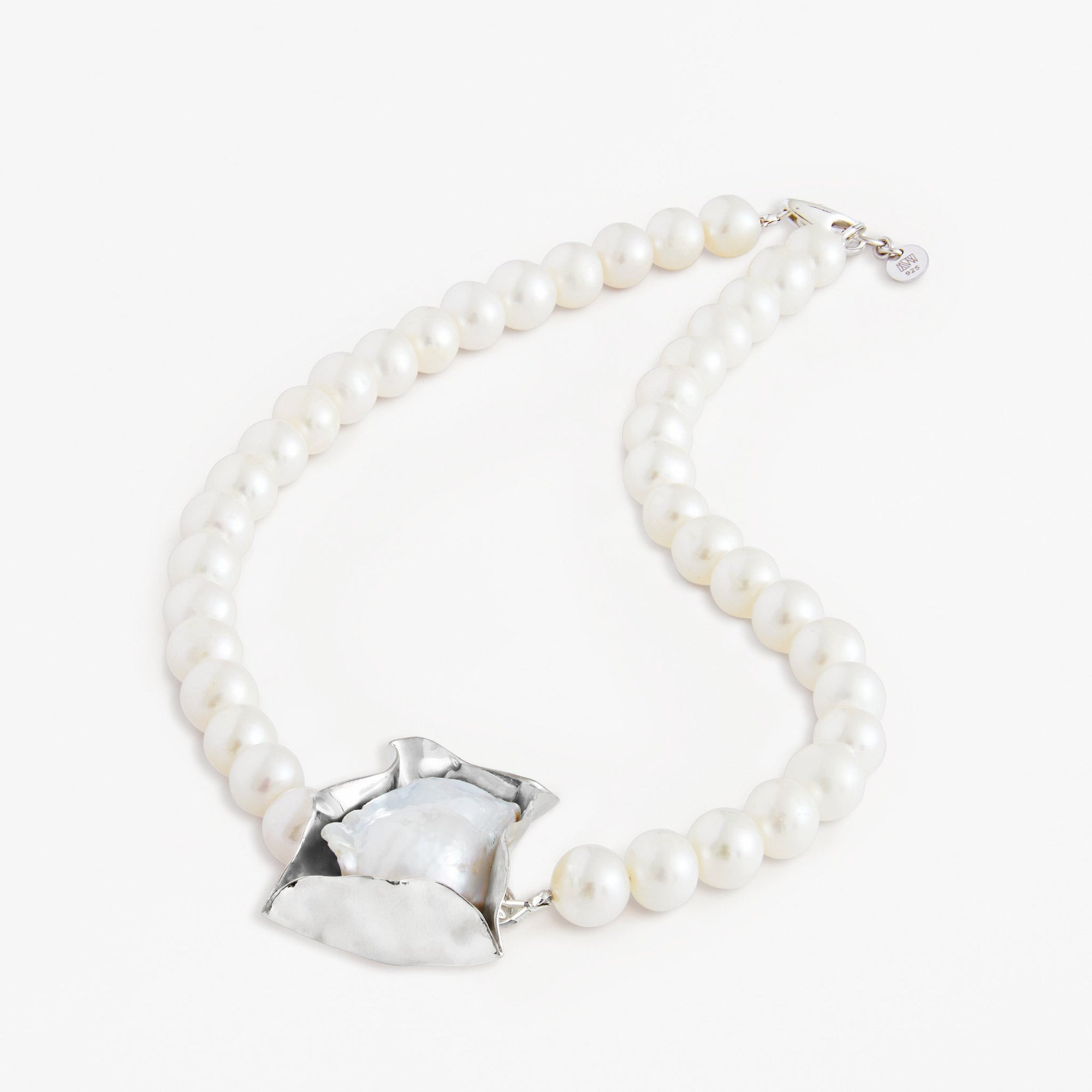 Antoinette Necklace | Sterling Silver | Freshwater Pearls