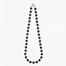 Nonna Necklace | Sterling Silver | Freshwater Pearls/Black Onyx
