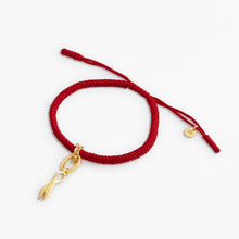 Snake Bracelet | 18K Gold Plated | Red String
