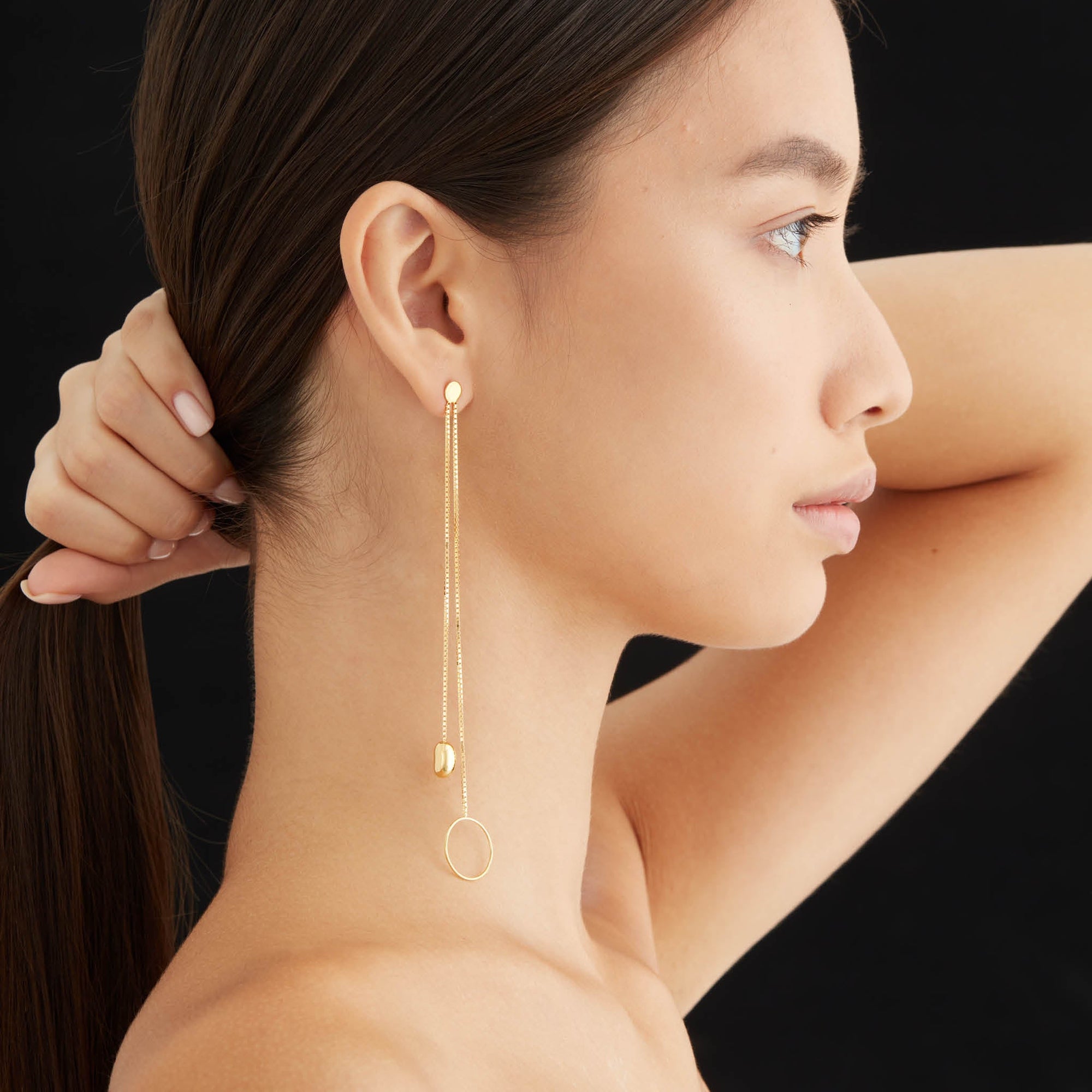 Swing Earrings | 18K Gold Plated