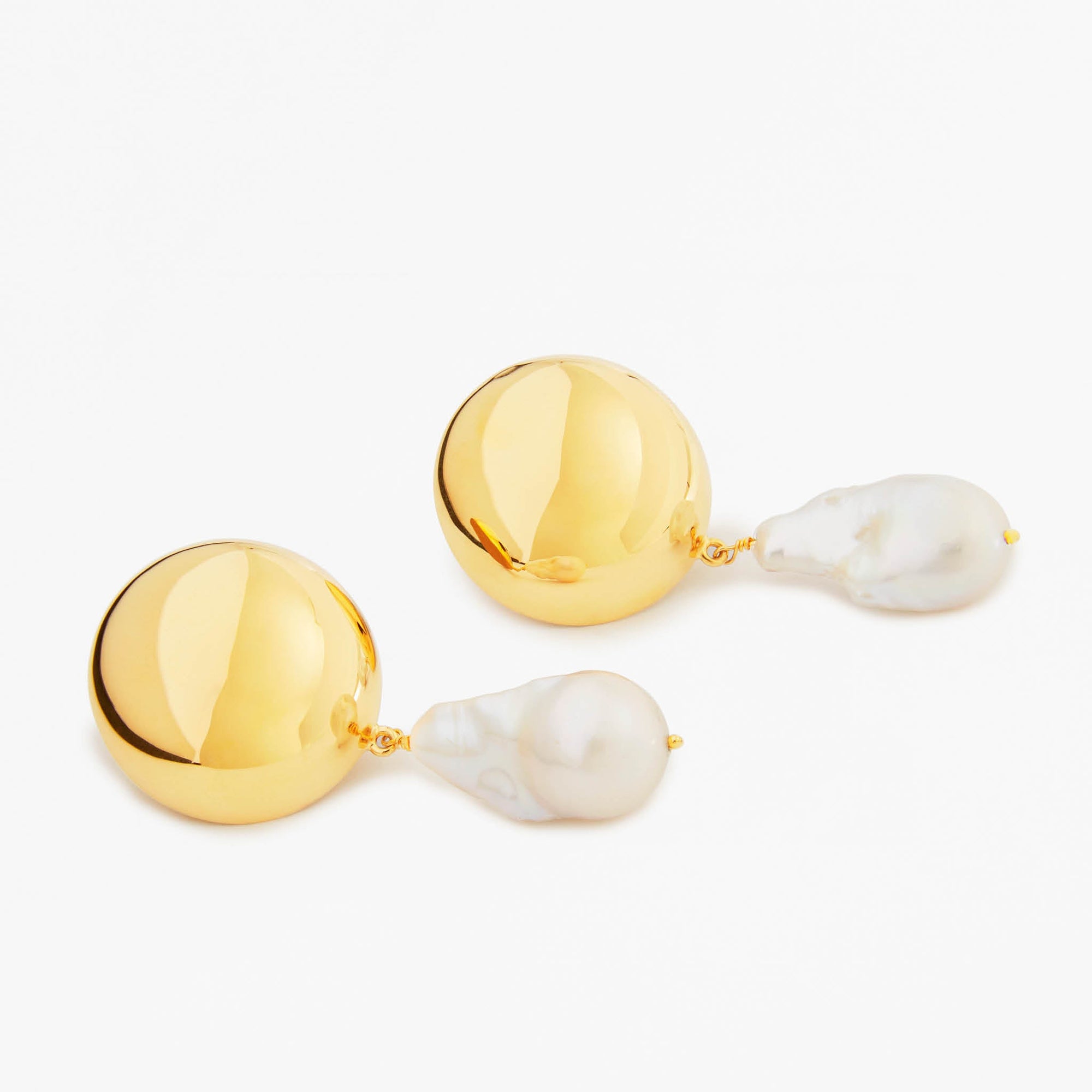 Florence Earrings | 18K Gold Vermeil | Freshwater Pearls