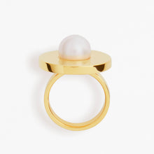 Crown Ring | 18K Gold Vermeil | Freshwater Pearls