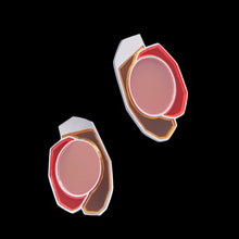 Foliate Earrings | Silver | Multicolor