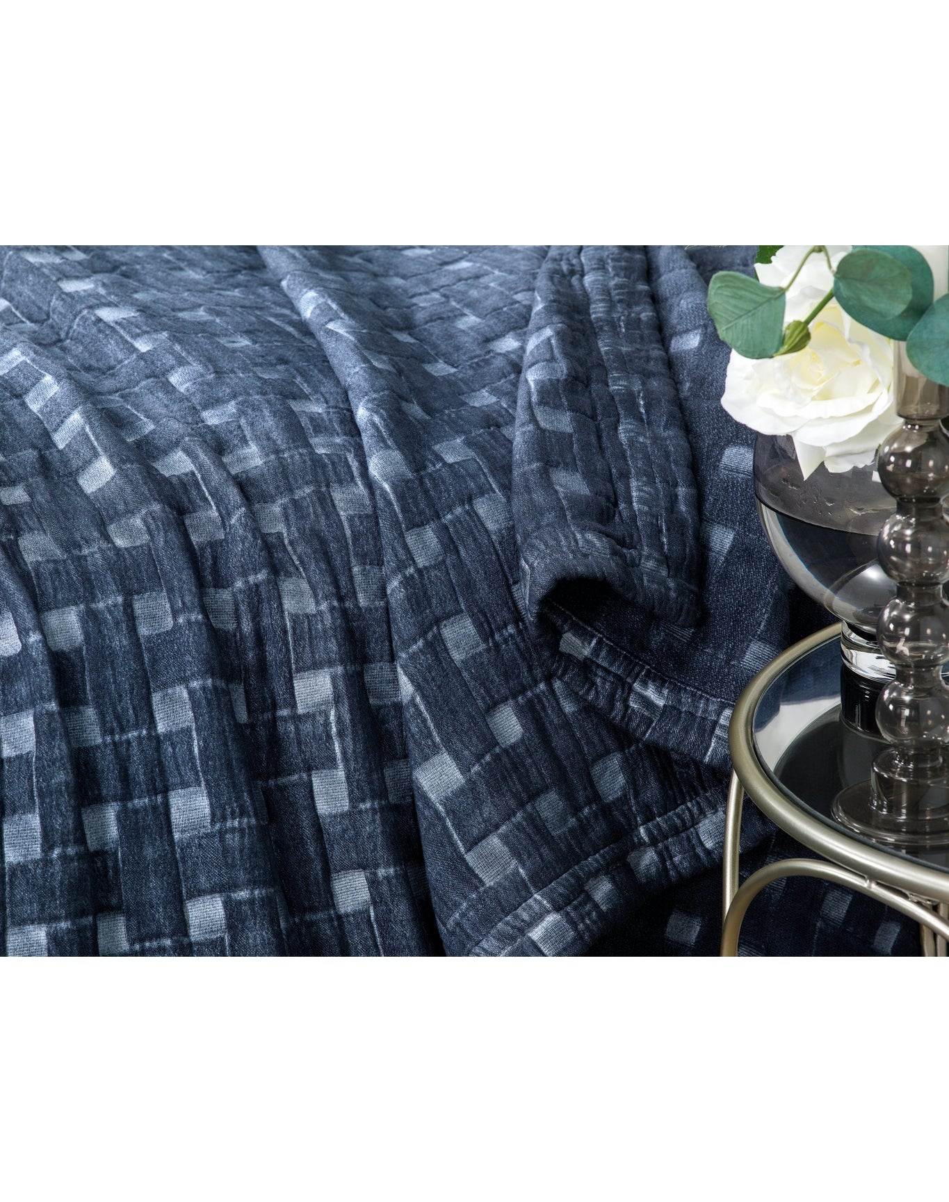 Magellan Quilted Cotton Comforter | Blue
