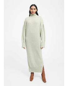 Maggio | Cut-Out Sweater Dress | Sage
