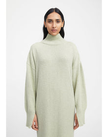 Maggio | Cut-Out Sweater Dress | Sage
