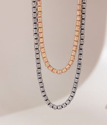 Manon Slider Necklace in Coral - Loren Hope