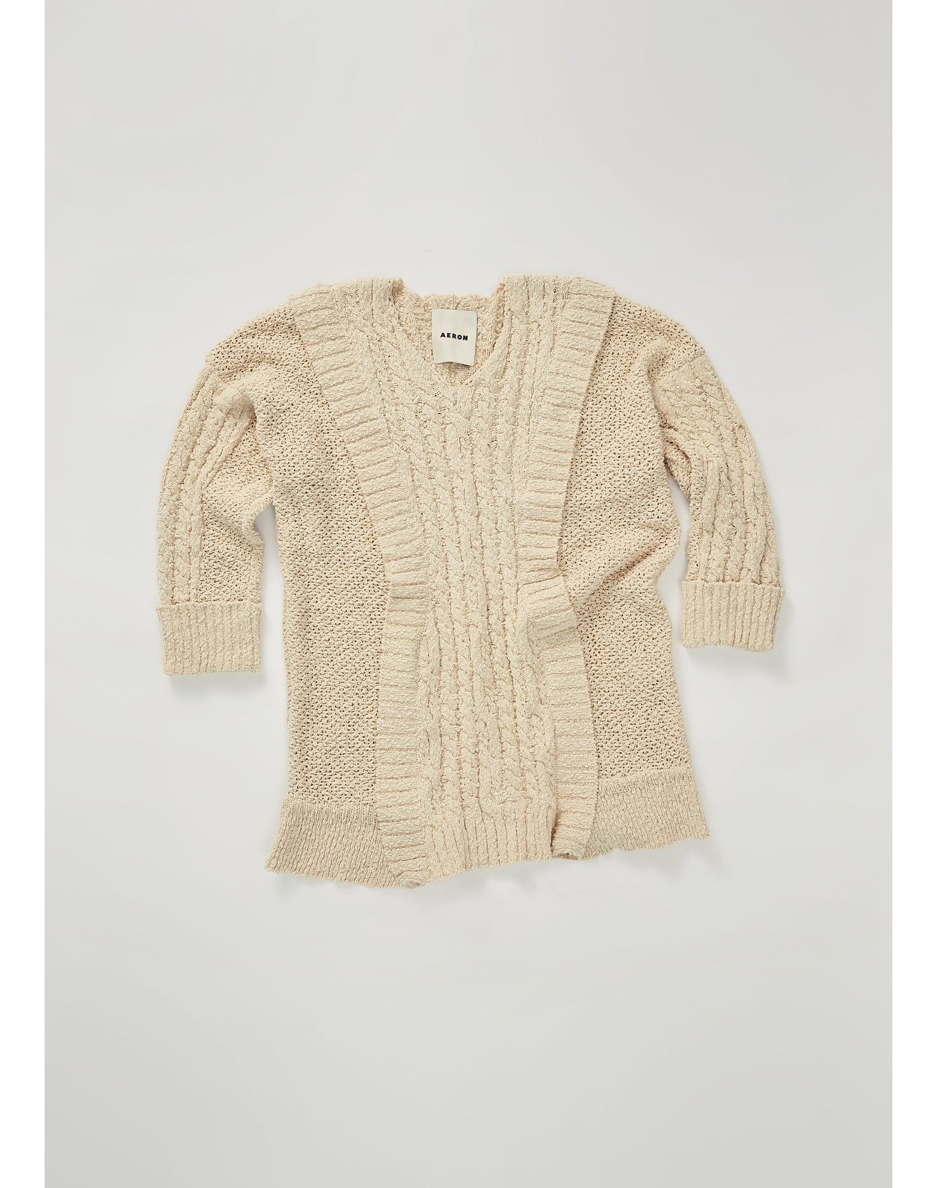 Maple | Rustic Sweater Dress | Creme