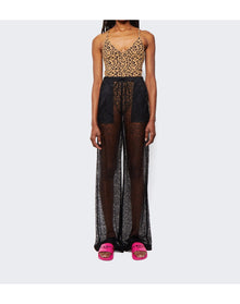 Mara Hoffman | Women | Emma Leopard One-piece Swimsuit | Black Brown