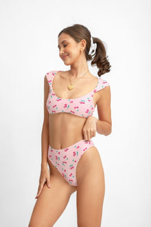 Women | Ashley High Waist Reversible Bottoms | Maraschino