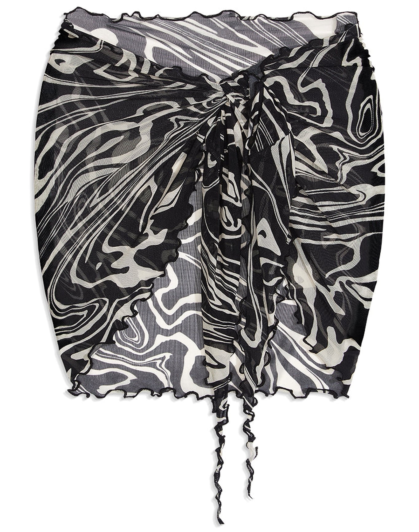 Marble Sarong | Black