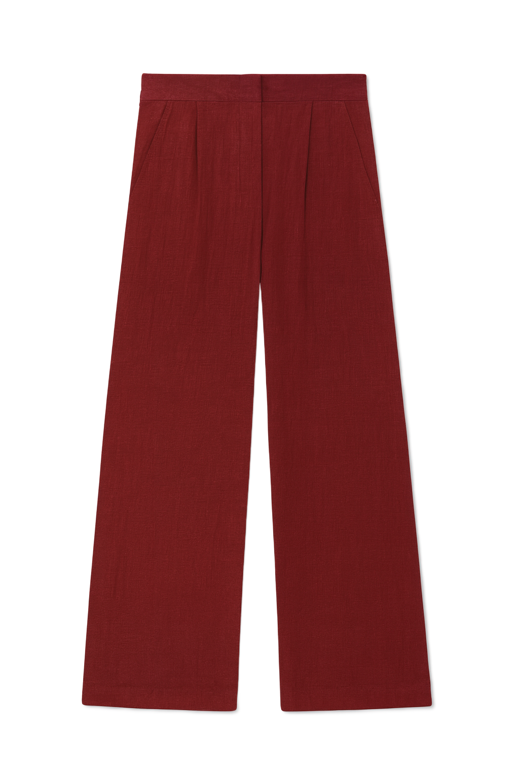 Marina Linen Trouser | Sun Dried Tomato
