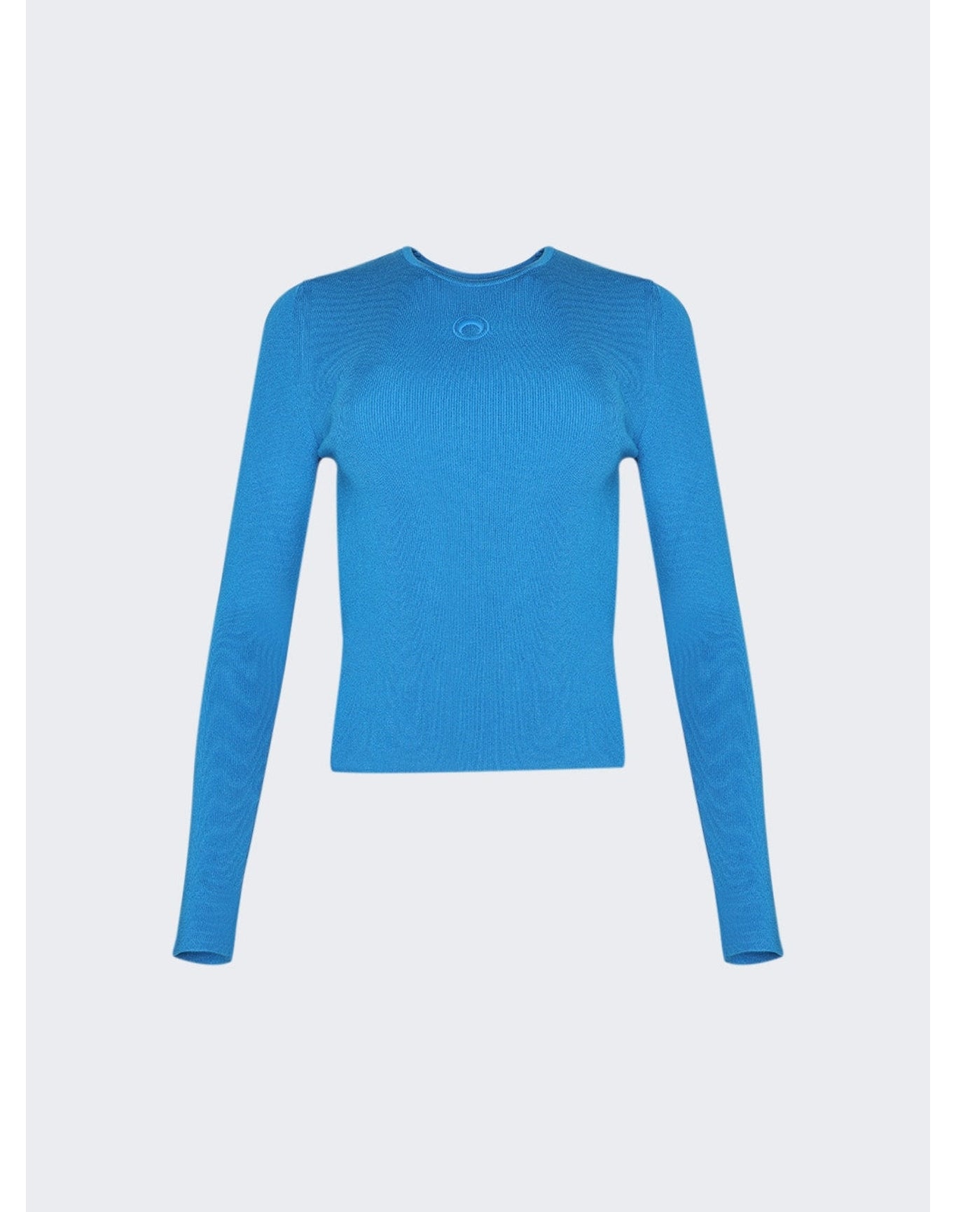 Marine Serre | Women | Open Back Pullover Top | Azur