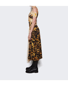 Marine Serre | Women | Orna t Jewelry Nuisette Dress | Black x Gold