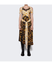 Marine Serre | Women | Orna t Jewelry Nuisette Dress | Black x Gold