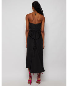 Markarian | Women | Lottie Silk Faille Strapless Dress | Black