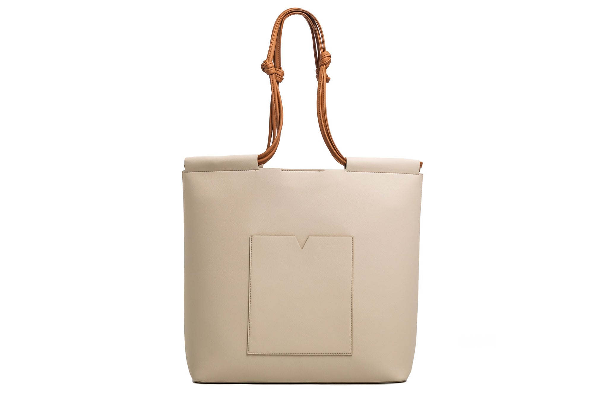 The Market Tote Bag | Oat/Caramel
