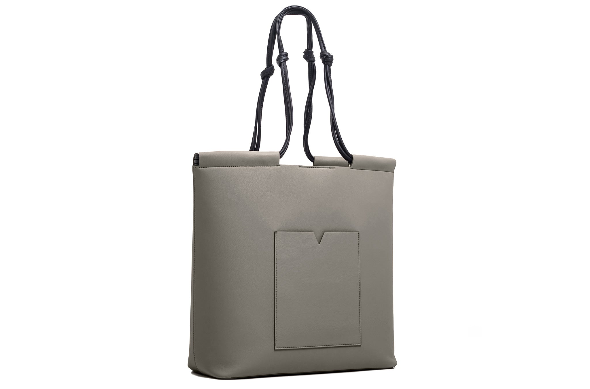 The Market Tote Bag | Stone/Black
